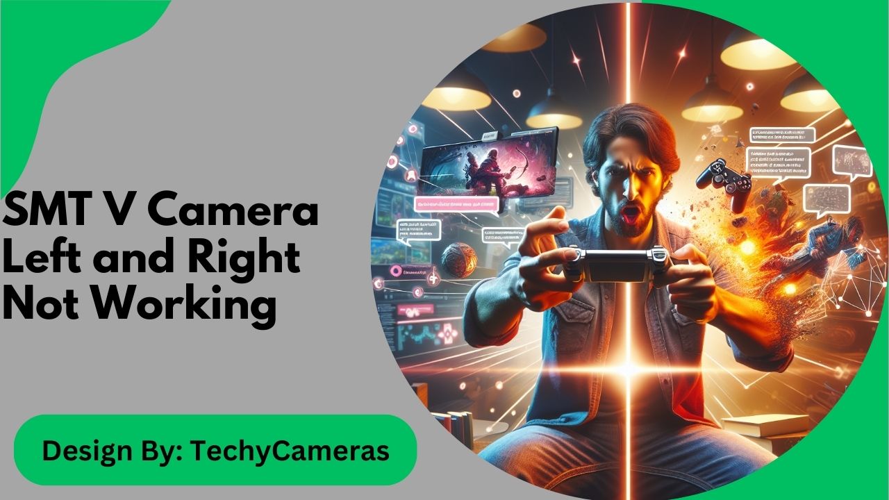 SMT V Camera Left and Right Not Working