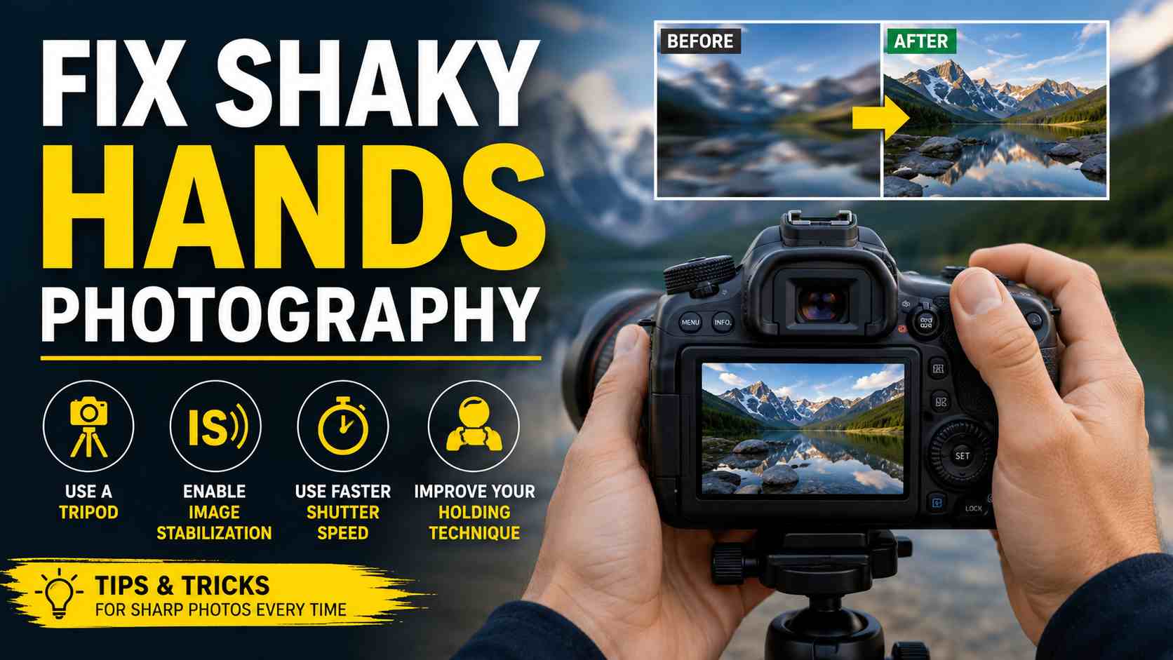 How To Fix Shaky Hands Photography