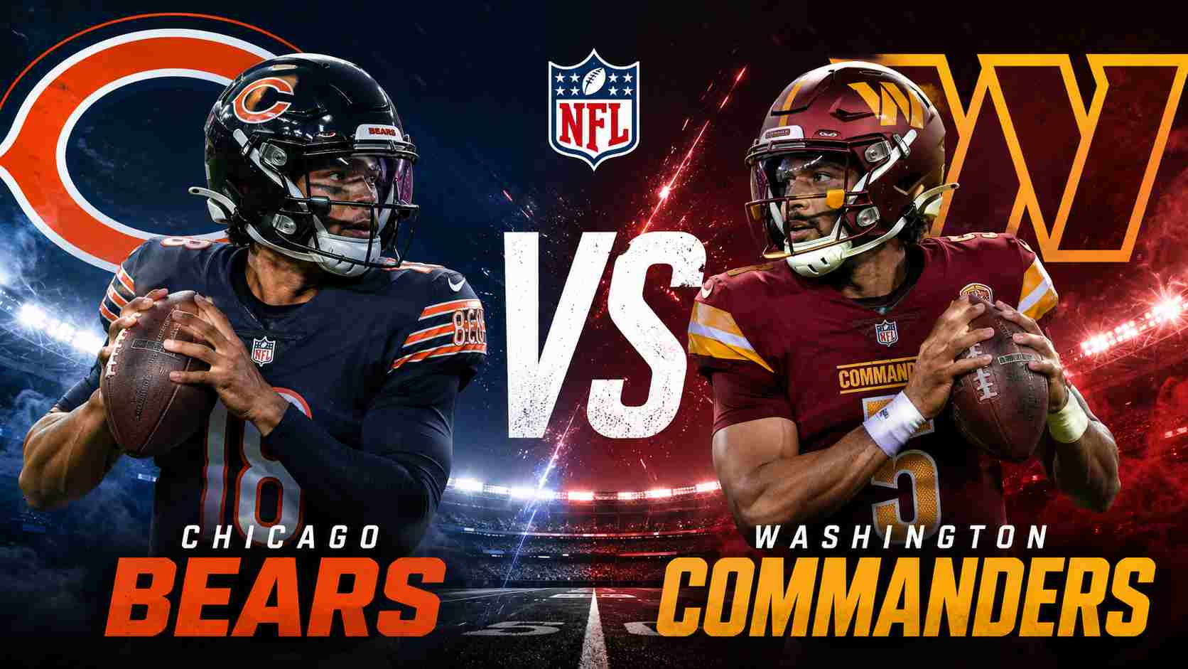 Chicago Bears Vs Washington Commanders Match Player Stats